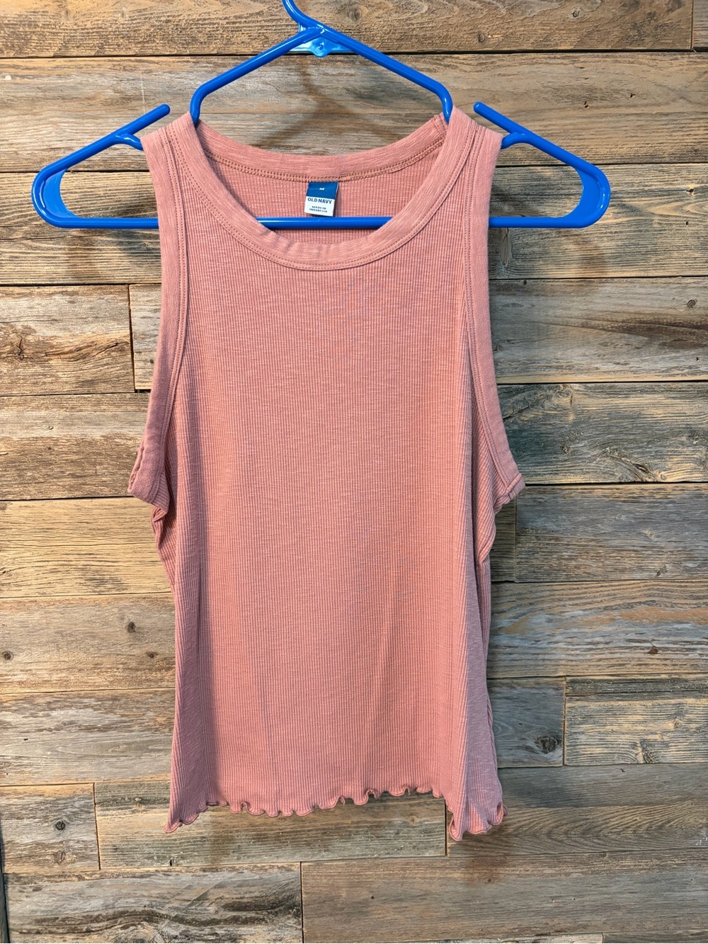 Old Navy Pink Women's Ribbed Tank Top* - size M